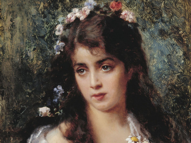 Обои картинки фото константин, маковский, рисованные