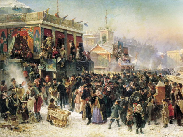 Обои картинки фото константин, маковский, рисованные