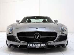 Картинка автомобили brabus sls amg gullwing doors