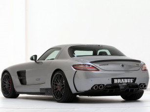обоя автомобили, brabus, sls, amg, gullwing, doors