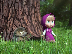 Картинка мультфильмы маша медведь