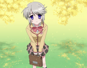 обоя аниме, kanokon, nozomu, ezomori