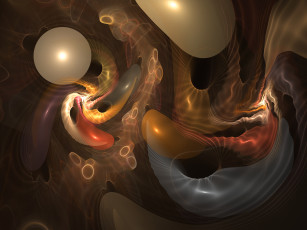 Картинка 3д графика fractal фракталы цвета фон узор