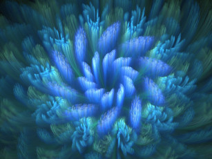 Картинка 3д графика fractal фракталы фон цвета узор