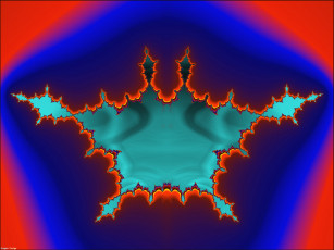 Картинка 3д графика fractal фракталы узор фон цвета