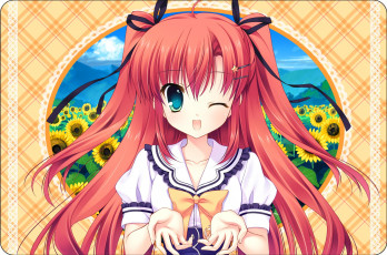 Картинка аниме *unknown другое девушки школьная форма длинные волосы