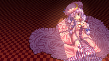 Картинка touhou аниме patchouli knowledge