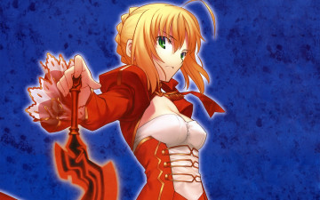 Картинка аниме fate stay night девушка