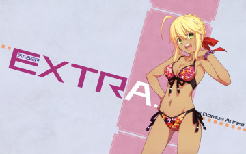 Картинка аниме fate stay night девушка