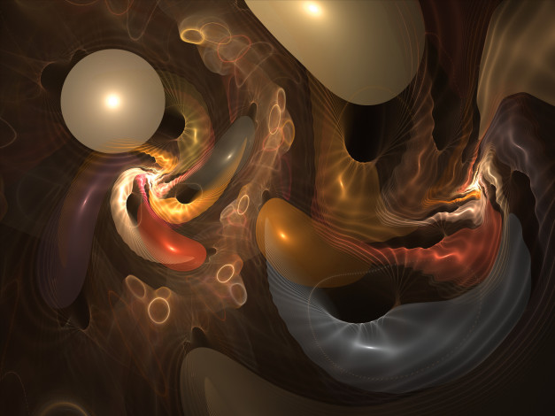 Обои картинки фото 3д, графика, fractal, фракталы, цвета, фон, узор