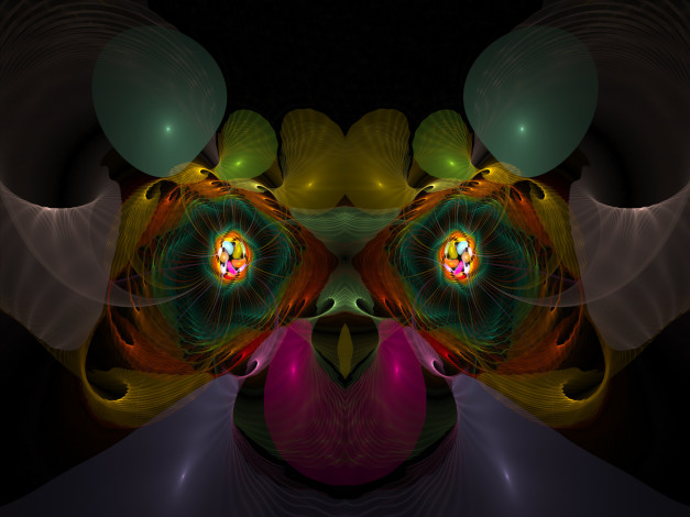 Обои картинки фото 3д, графика, fractal, фракталы, узор, фон, цвета