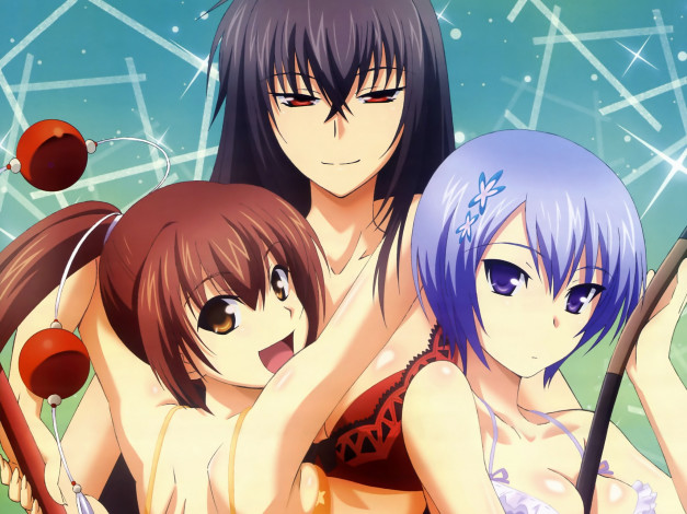 Обои картинки фото аниме, maji, de, watashi, ni, koi, shinasai, девушки