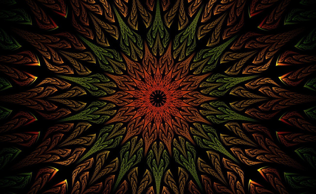 Обои картинки фото 3д, графика, fractal, фракталы, черный, фон, узоры