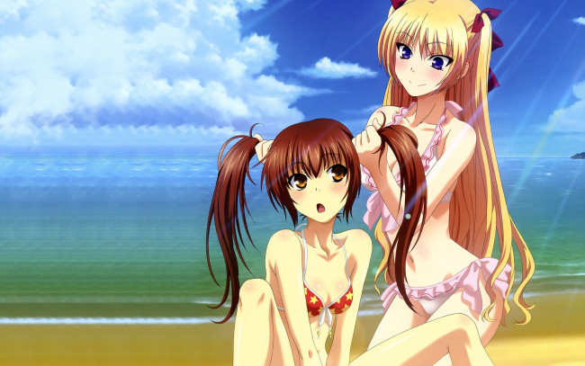 Обои картинки фото аниме, maji, de, watashi, ni, koi, shinasai, девушки