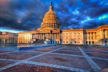 Картинка +capitol+building+in+washington города вашингтон+ сша hdri здание