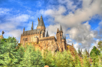 Картинка the+wizarding+world+of+harry+potter+ universal+orlando+resort города -+дворцы +замки +крепости замок