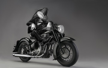 Картинка looney+tunes мультфильмы looney tunes луни тюнз весёлые мелодии харлей мотоцикл багз банни кролик