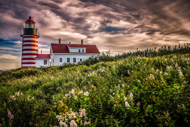 Обои картинки фото природа, маяки, маяк, океан