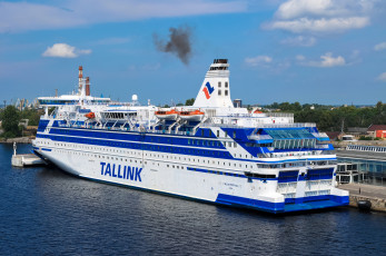 Картинка silja+festival корабли лайнеры лайнер круизный