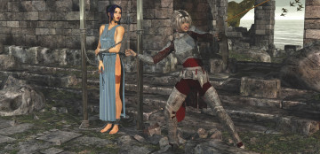 Картинка 3д+графика фантазия+ fantasy фон взгляд девушки