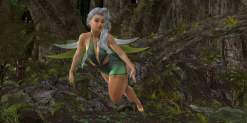 Картинка 3д+графика эльфы+ elves фон взгляд фея