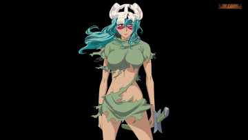 Картинка аниме bleach оружие меч arrankar nelliel череп девушка