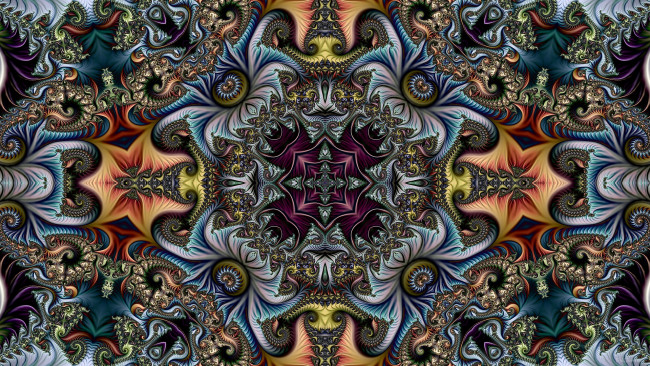 Обои картинки фото 3д графика, фракталы , fractal, узор, фон, цвета