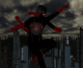 Картинка 3д+графика существа+ creatures супермен