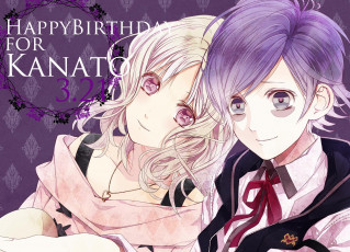 Картинка аниме diabolik+lovers девушка вампир