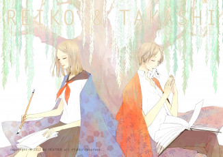 Картинка аниме natsume+yuujinchou тетрадь дружбы нацуме