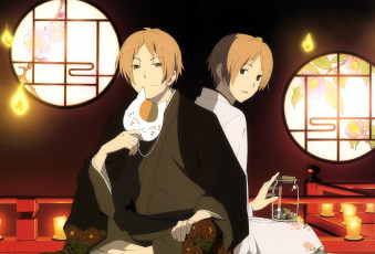 Картинка аниме natsume+yuujinchou нацуме тетрадь дружбы
