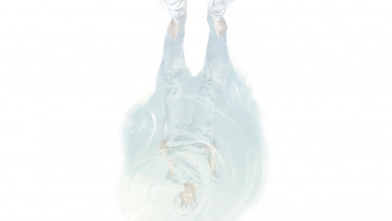 Картинка аниме unknown +другое re арт парень отражение вода круги