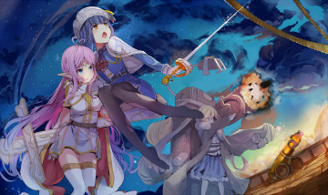 Картинка аниме оружие +техника +технологии zzzzxxx2010nian арт девушки эльф