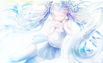 Картинка аниме vocaloid soroa hatsune miku