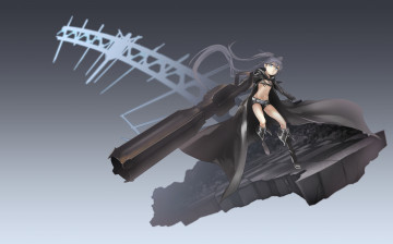 Картинка аниме black+rock+shooter black rock shooter kuroi mato tagme artist