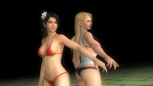 Обои картинки фото 3д графика, аниме , anime, поза, взгляд, фон, девушки