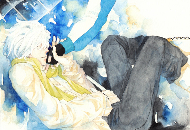 Обои картинки фото аниме, dramatical murder, драматическое, убийство