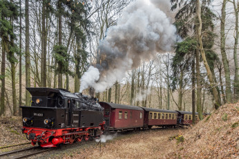 Картинка техника паровозы рельсы паровоз
