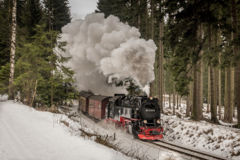 Картинка техника паровозы рельсы паровоз