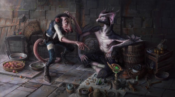 Картинка фэнтези существа монстры