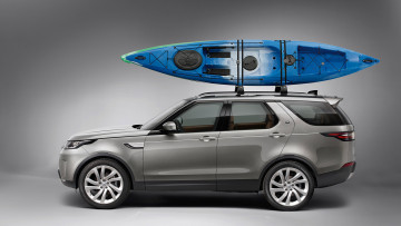 обоя land-rover discovery 2018, автомобили, land-rover, discovery, 2018, внедорожник