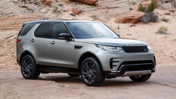 обоя land-rover discovery hse si6 2018, автомобили, land-rover, 2018, si6, hse, discovery