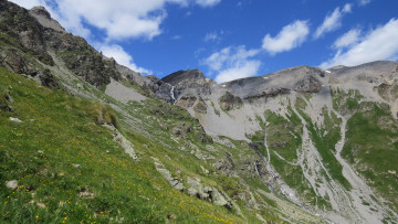 Картинка природа горы снег