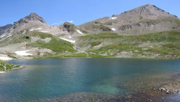 Картинка природа реки озера горы озеро