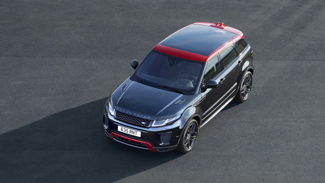 Обои картинки фото range rover evoque ember special edition 2017, автомобили, range rover, 2017, edition, special, ember, evoque, range, rover