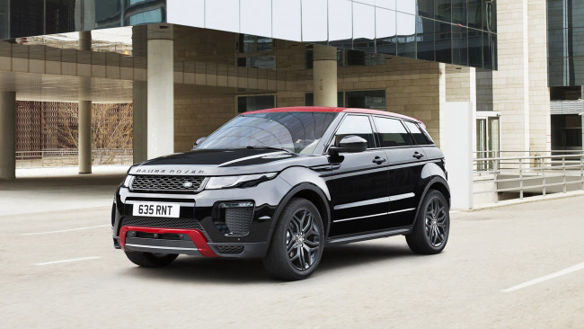 Обои картинки фото range rover evoque ember special edition 2017, автомобили, range rover, 2017, edition, special, ember, evoque, range, rover