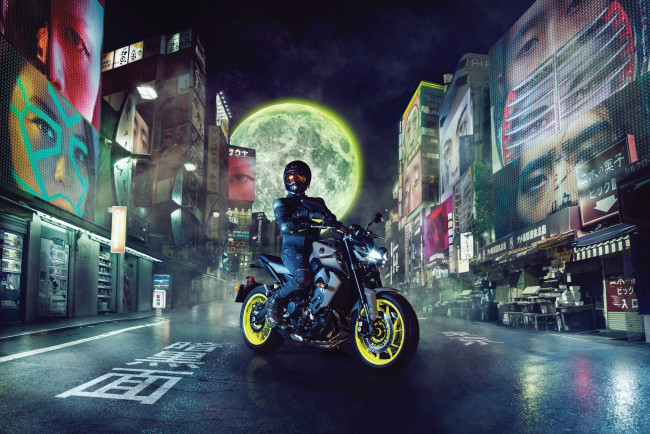 Обои картинки фото мотоциклы, yamaha