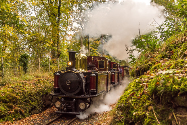 Обои картинки фото техника, паровозы, рельсы, паровоз