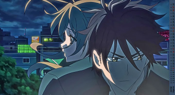 Картинка календари аниме девушка взгляд парень лицо