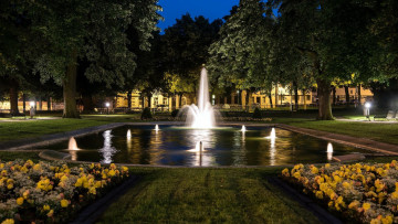 Картинка города -+фонтаны фонтан